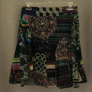 DESIGUAL Moroccan Skirt, Multi-colors